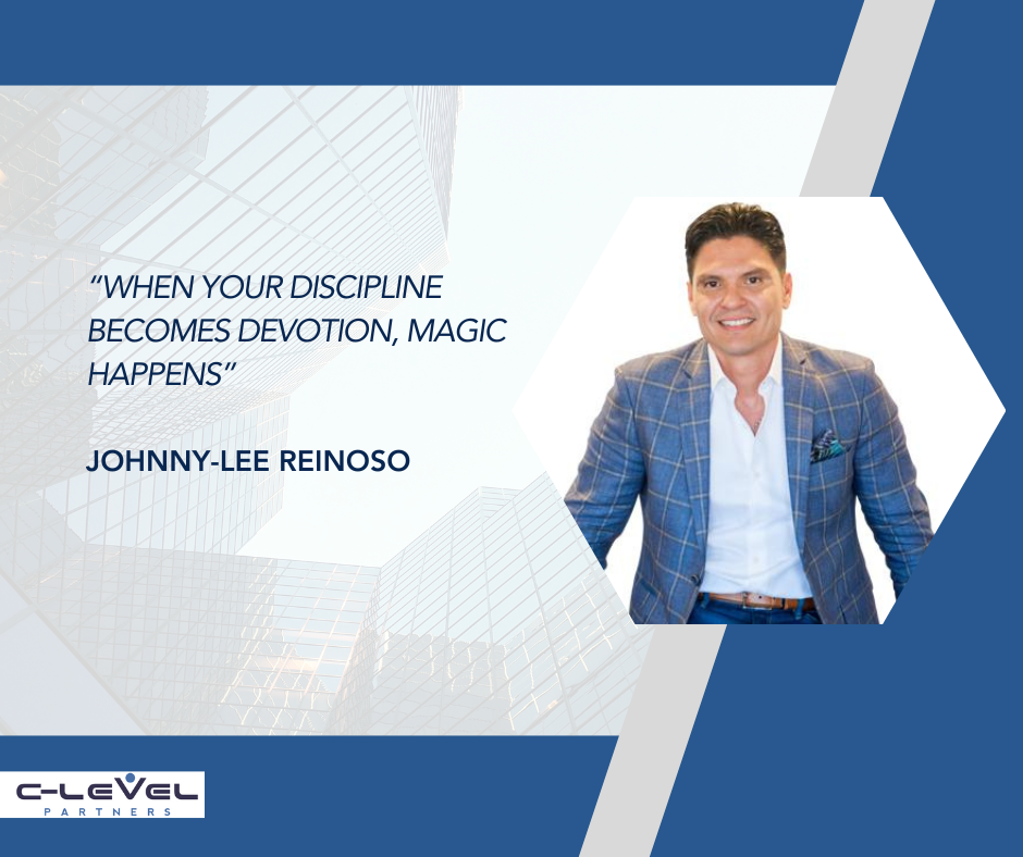 Johnny-Lee Reinoso of C-Level Partners
